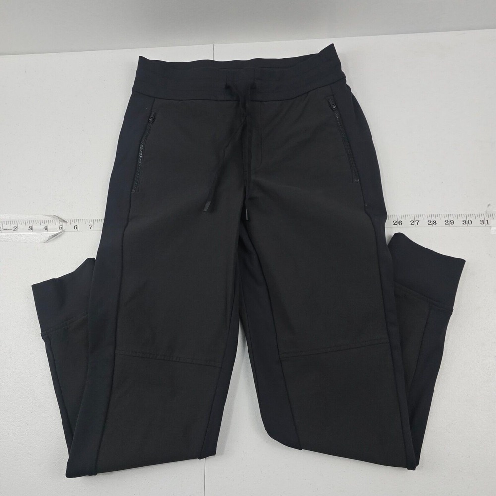 Athleta Headlands Hybrid Trek Mid Rise Jogger black size 4 womens 4946